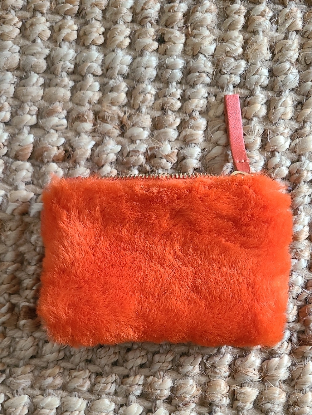 Primecut Cheeto Shearling Coin Pouch